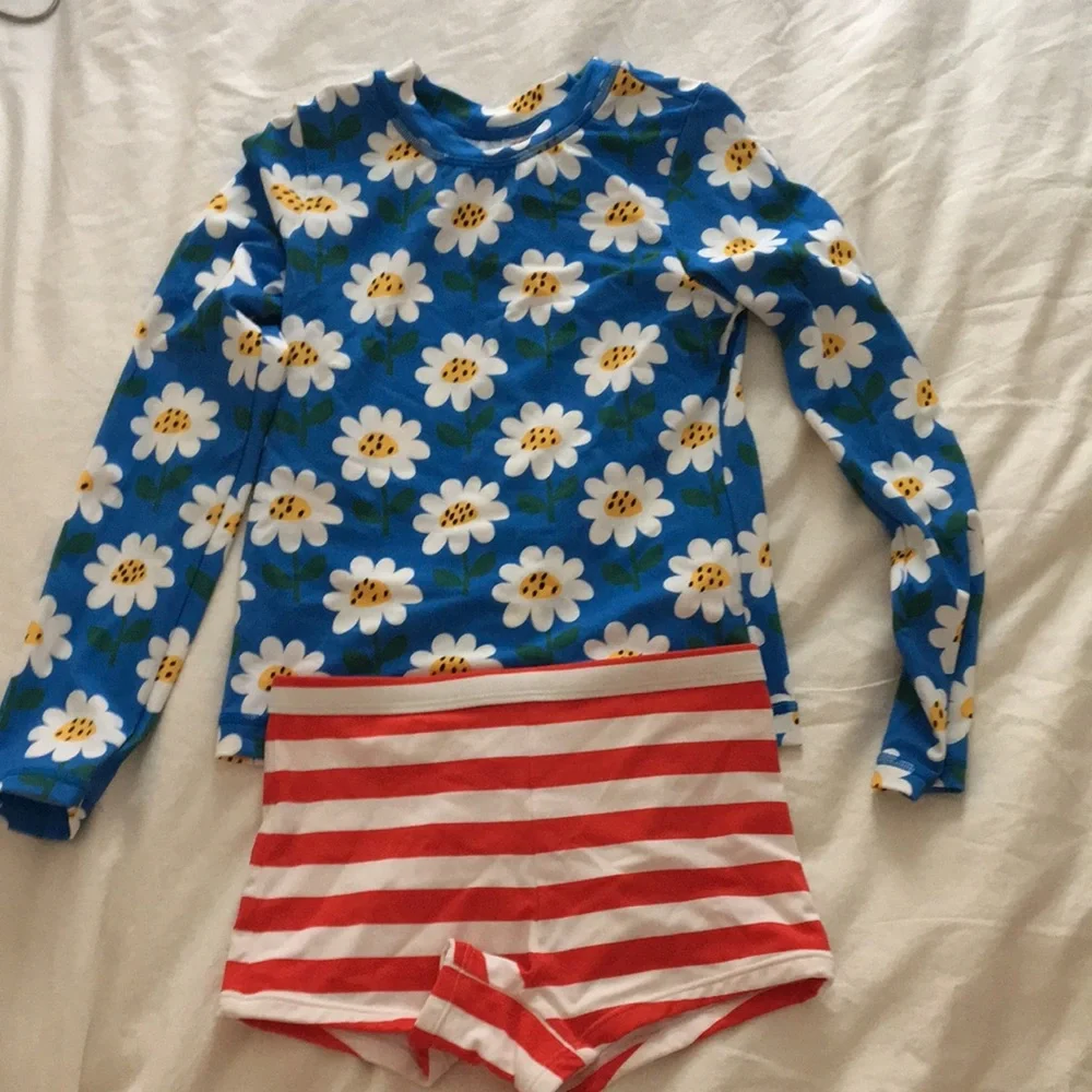 Hanna anderson 2 piece swim suit